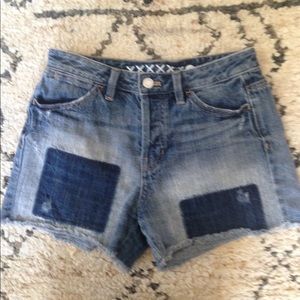 Kate Spade Saturday Patchwork Jean Shorts